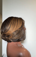 Sade | Toffee Caramel Layered Bob Wig